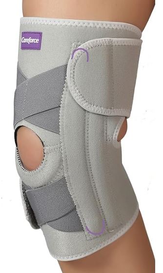 KNEE BRACE WITH SIDE STABILIZER CAREFORCE