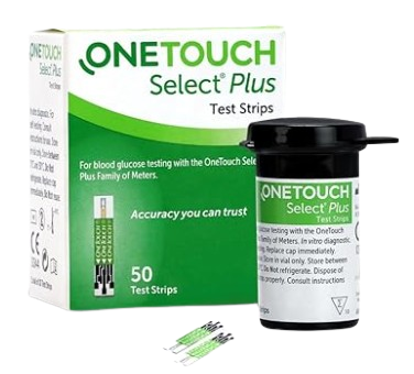 One Touch Select Plus Strips 50