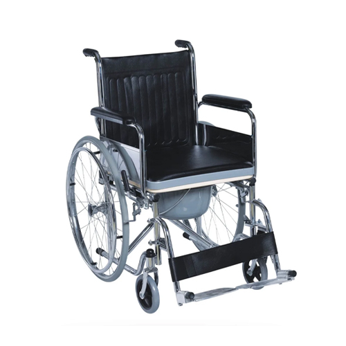 WHEEL CHAIR SPOKE WITH COMMODE PRAJWAL