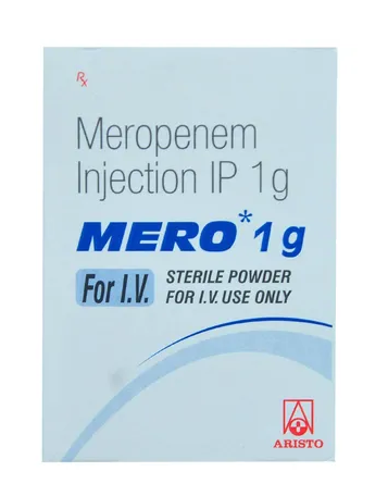 MERO 1000 MG INJ