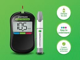 One Touch Select Plus Glucometer 