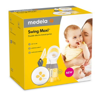 BREAST PUMP DOUBLE ELECTRIC SWING MAXI MEDELA